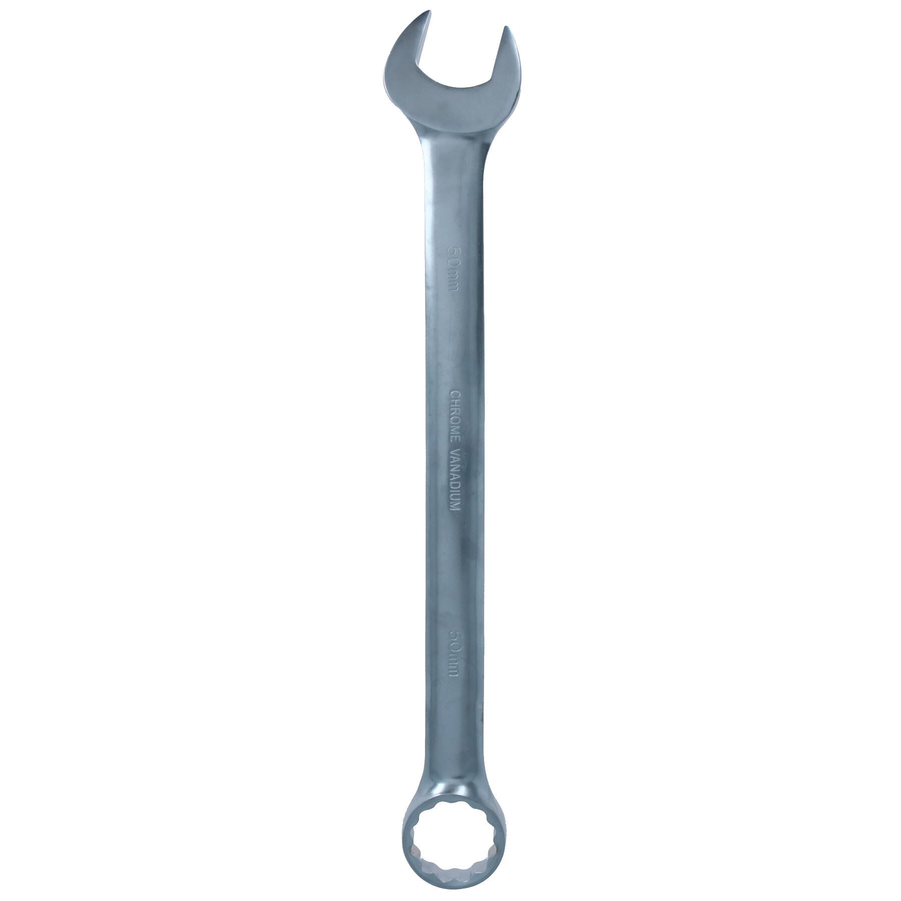 50mm Extra Large Metric Combination Spanner Wrench CRV Ring & Open TE783