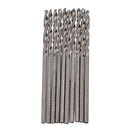 HSS Twist Spiral Drill Bits 1.5mm Drills Series 10pk TE422