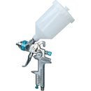 HVLP Gravity Feed Spray Gun 1.4mm Nozzle 1/4" BSP In Line Moisture Trap