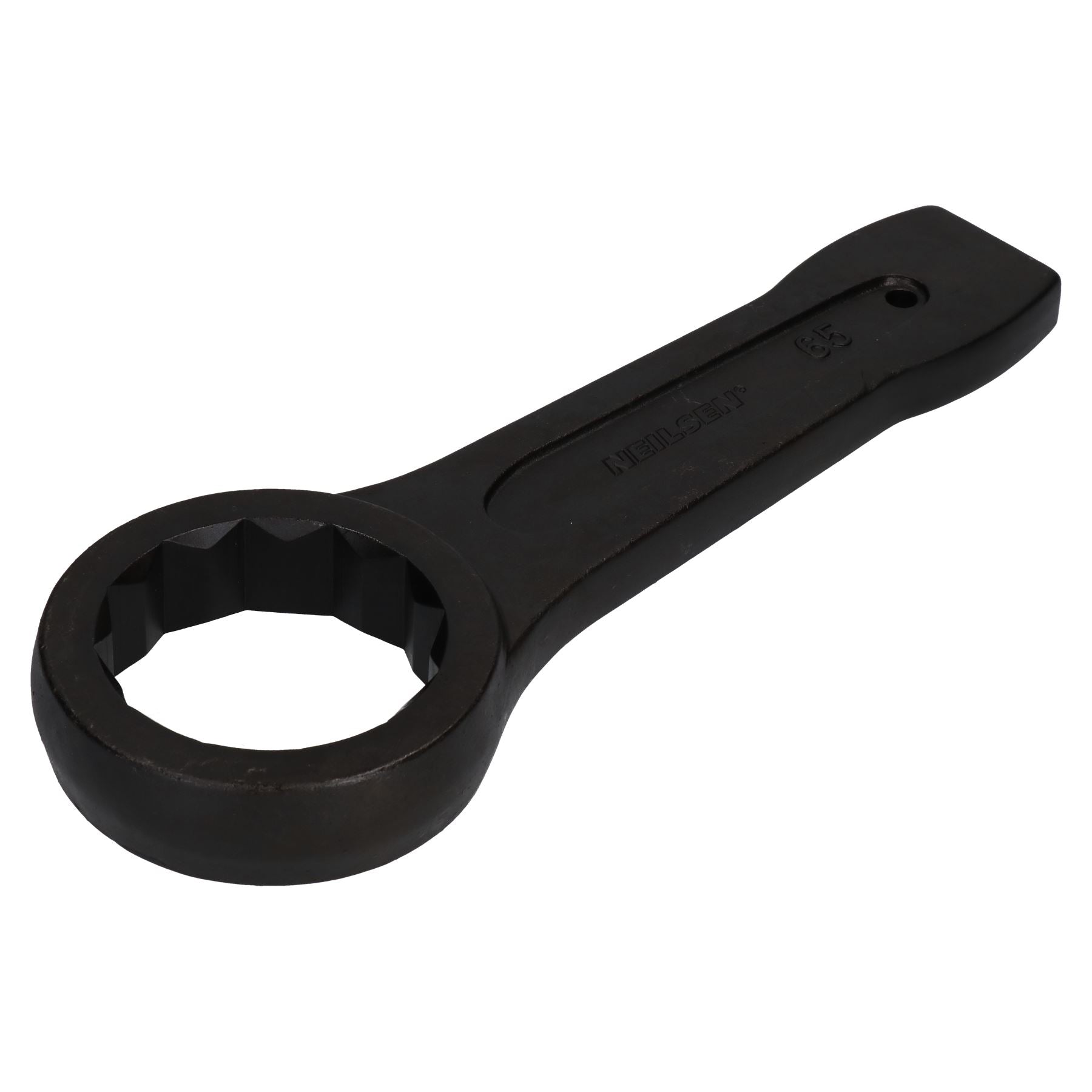 65mm Slogging Box End Striking Ring Wrench Spanner Bi-Hex 12 Sided Metric