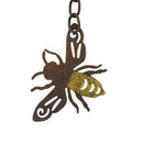 Beehive Wind Chime Bee Bell Hanging Garden Yard Ornament Decor Metal Wasp