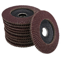 Flap Discs 40 Grit Angle Grinder 4.5" (115mm) Flat Sanding Grinding