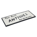 The Best Antiques Are Old Friends Cast Iron Sign Plaque Wall Door Fence Gate