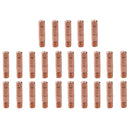 0.8mm Mig Welding Welder Round Contact Tips for MB15 Euro Torches 25pk