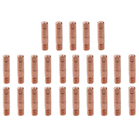 0.8mm Mig Welding Welder Round Contact Tips for MB15 Euro Torches 25pk