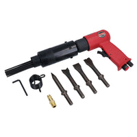 Air Hammer Chisel 150mm & Air Needle Descaler Removes Rust Body Panel Work