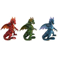 Standing Dragon Resin Fantasy Sculpture Statue Home House Ornament Figurine