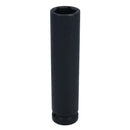 Extra Deep Long Metric MM Impact Socket 1/2" Drive 6 Sided Single Hex