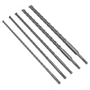 5pc SDS Masonry Metric Drills For Bricks Blocks Concrete 10 – 25mm 450mm Long