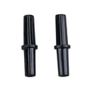 2PK 4mm Plastic Straight Air Connectors For Fish Tank Aquarium Airline Hose