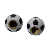 Football Pool Valve Caps Wheel Tyre Dust Cap Stem Cover Bike Cycle Car Vehicle