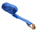 4 Metre x 25mm Heavy Duty ratchet Strap Tie Down Lashing Straps 0.4 Ton