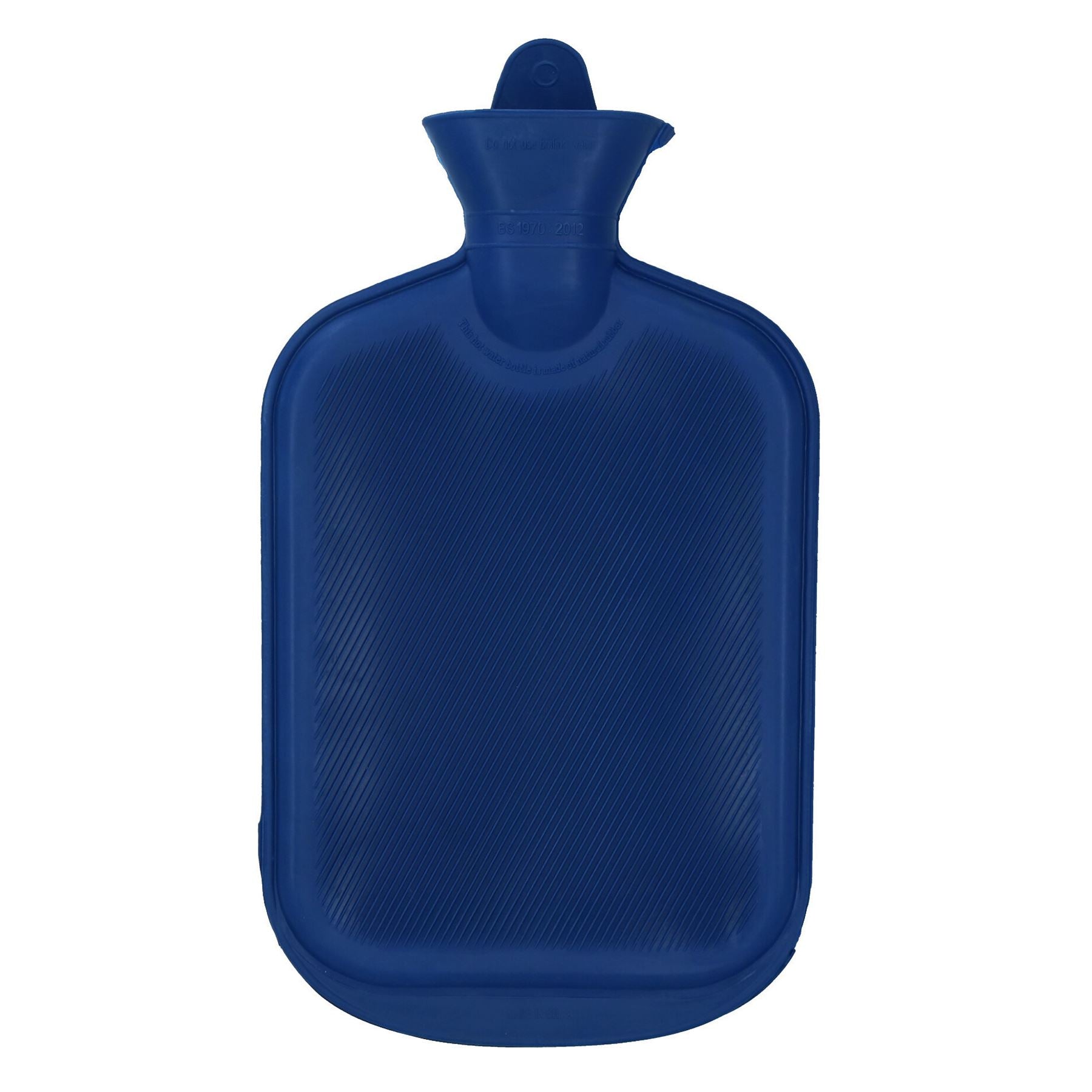 2 Litre Hot Water Bottle with Polyester Fleece Cover Cosy Revitalize Therapy