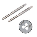 1/8" - 1/2" BSW Tap & Die Whitworth Tungsten Steel Taper Tap & 25mm Die