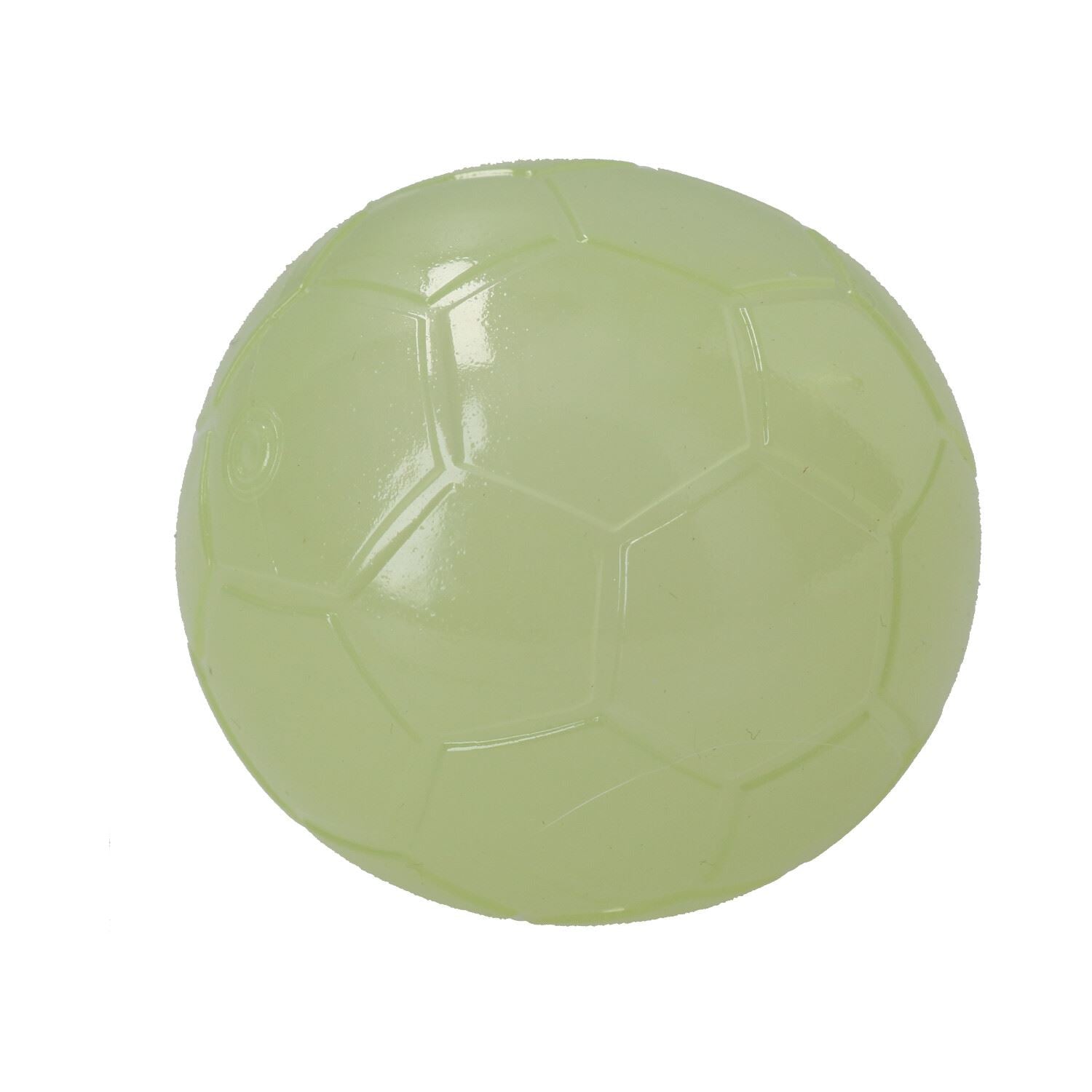 Dog Glow In The Dark Squeaky Bouncy Football For Fetch/ Ball Launchers 6cm