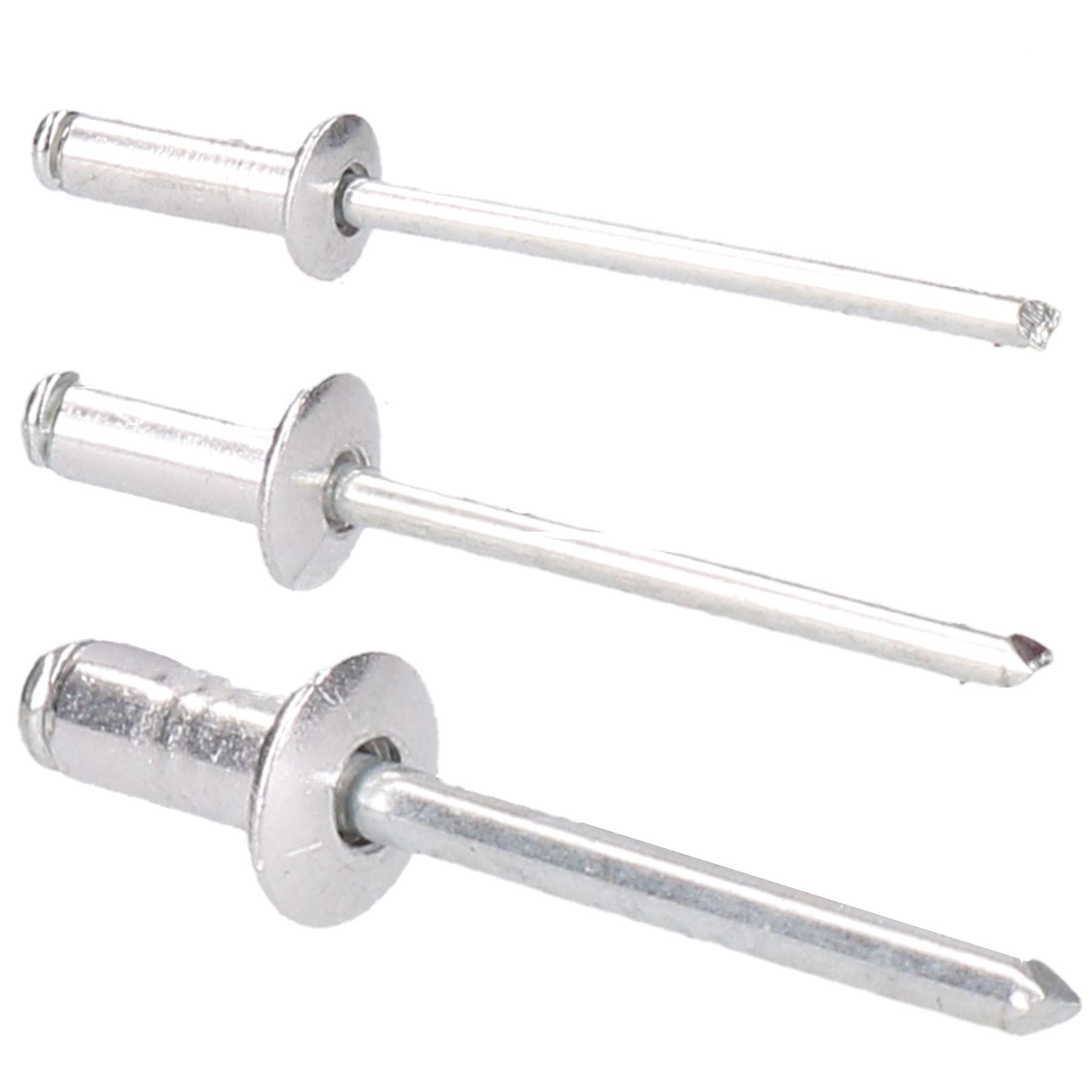 Metric Aluminium Blind Pop Pot Rivets Set Fastener Fastening