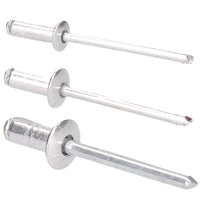 Metric Aluminium Blind Pop Pot Rivets Set Fastener Fastening