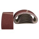 457mm x 75mm Mixed Grit Abrasive Sanding Belts Power File Sander Belt Packs