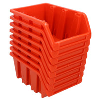 Stacking Bin Boxes Wall or Stack for Garage Workshop Storage 165 x 105 x 75