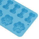 Chill Out Cool Dog Pet Cooling Feast Ice Cube Paw & Bone Mould Tray & Ice Track