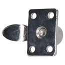 Gravelly Fastener Swivel Toggle Catch Lock Chrome Trailer Number Plate Clips