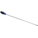 Flat Head Extra Long Screwdriver Total Length 400mm with Rubber Handle TE692