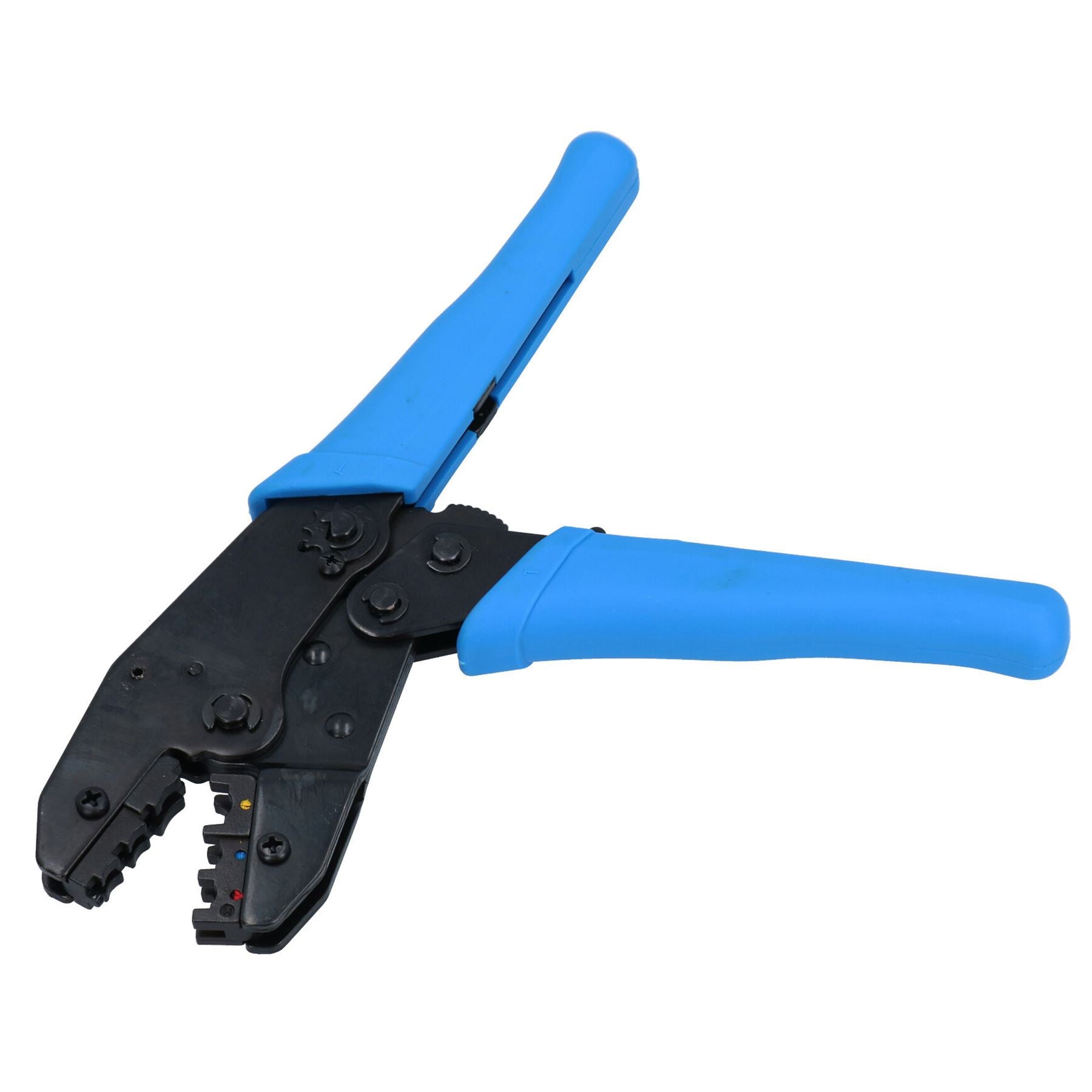 Ratchet Crimping Tool Crimper Pliers for Electrical Crimps Spade Terminals TE002