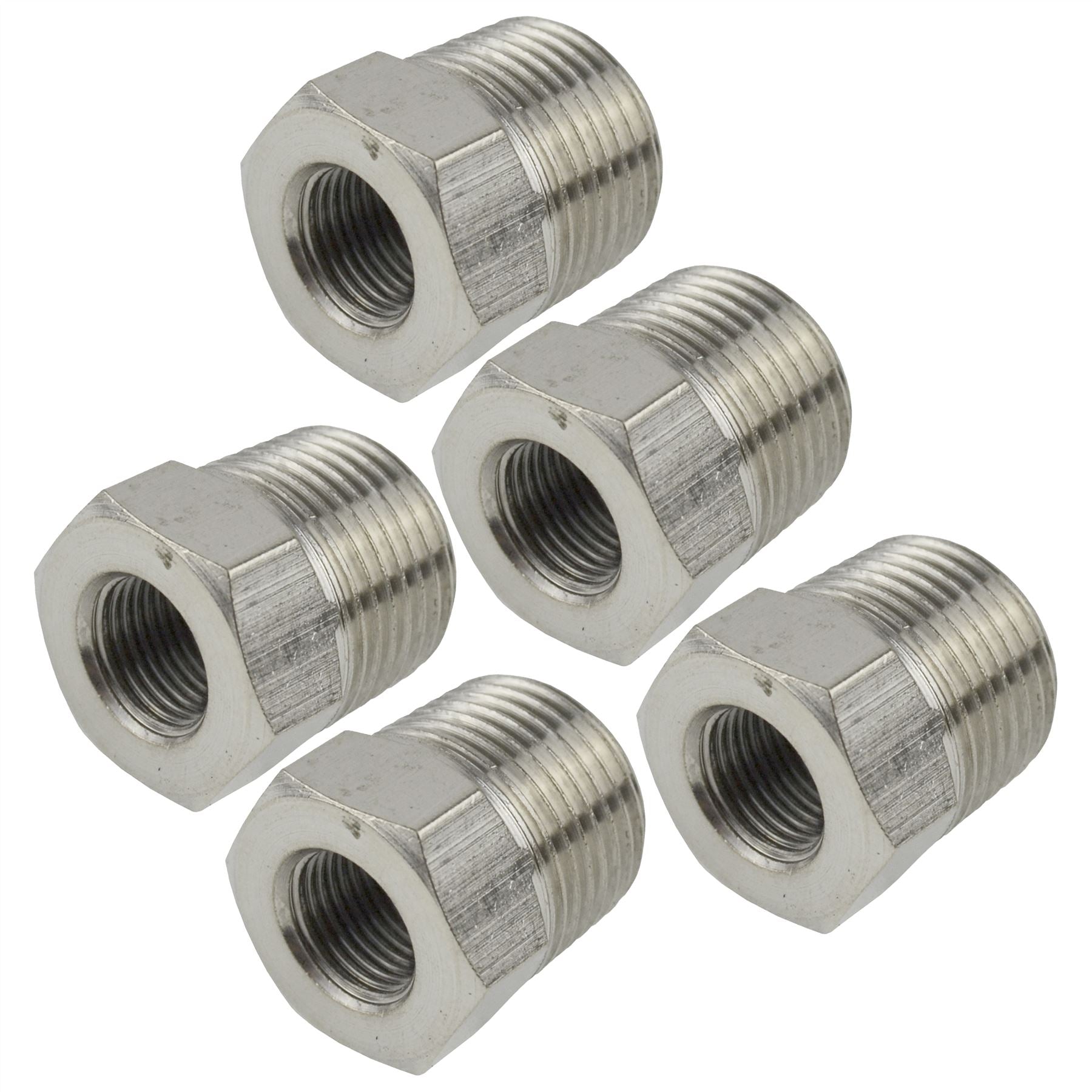 Air Line Hose Threaded Bush Adapter Fitting Connector Female to Male BSP