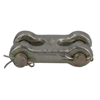 Double Clevis Link Joiner Attachment For 7/16in – 1/2in Sized Chains Hooks