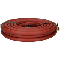 Single Acetylene Fitted Rubber Hose Pipe Cutting & Welding 5M 3/8" BSP Gas