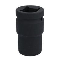 1" Drive Double Deep MM Impact Impacted Socket 6 Sided Single Hex