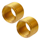 Brass Threaded Adapter Bush Male to Female Air Line Hose Fitting