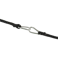 60” Bungee Strap with Metal Carabiners Hook Tie Down Fastener Holder