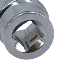 1/2in Drive Shallow Metric MM Socket 12 Sided Bi-Hex with Knurled Ring