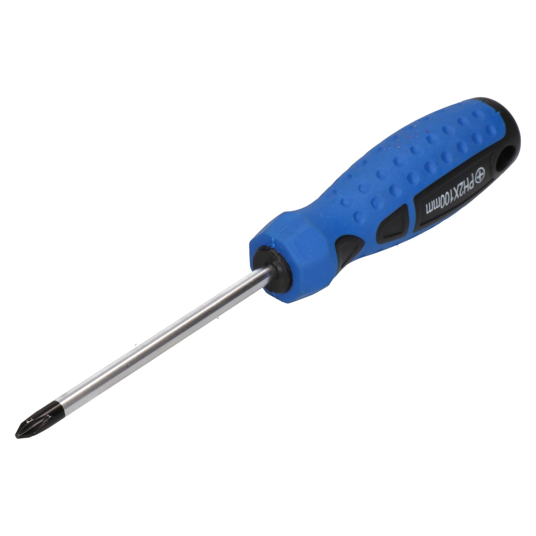 Phillips PH Screwdriver with Magnetic Tip Rubber Handle PH1 + PH2