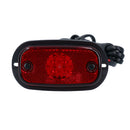 PAIR of Trailer Caravan Red LED Rear Marker Lights / Tail Lamps 12V or 24V TR099