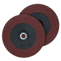 80 Grit Flap Discs Sanding Grinding Rust removing for 9" (230mm) Grinders