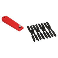 E-Clip Fastener Remover and Installer Tool Set For E Clips 6mm - 9mm 5pc Set