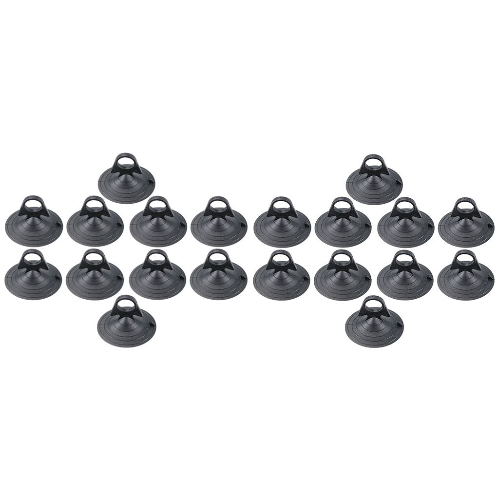 20 Pack Replacement Sucker Suction Cups for Motorhome Internal Thermal Blinds