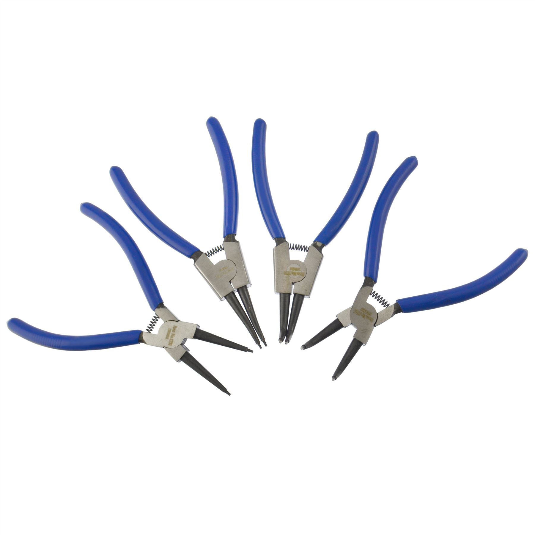 6" And 9" Circlip Plier Pliers Sets Internal and External / Bent and Straight