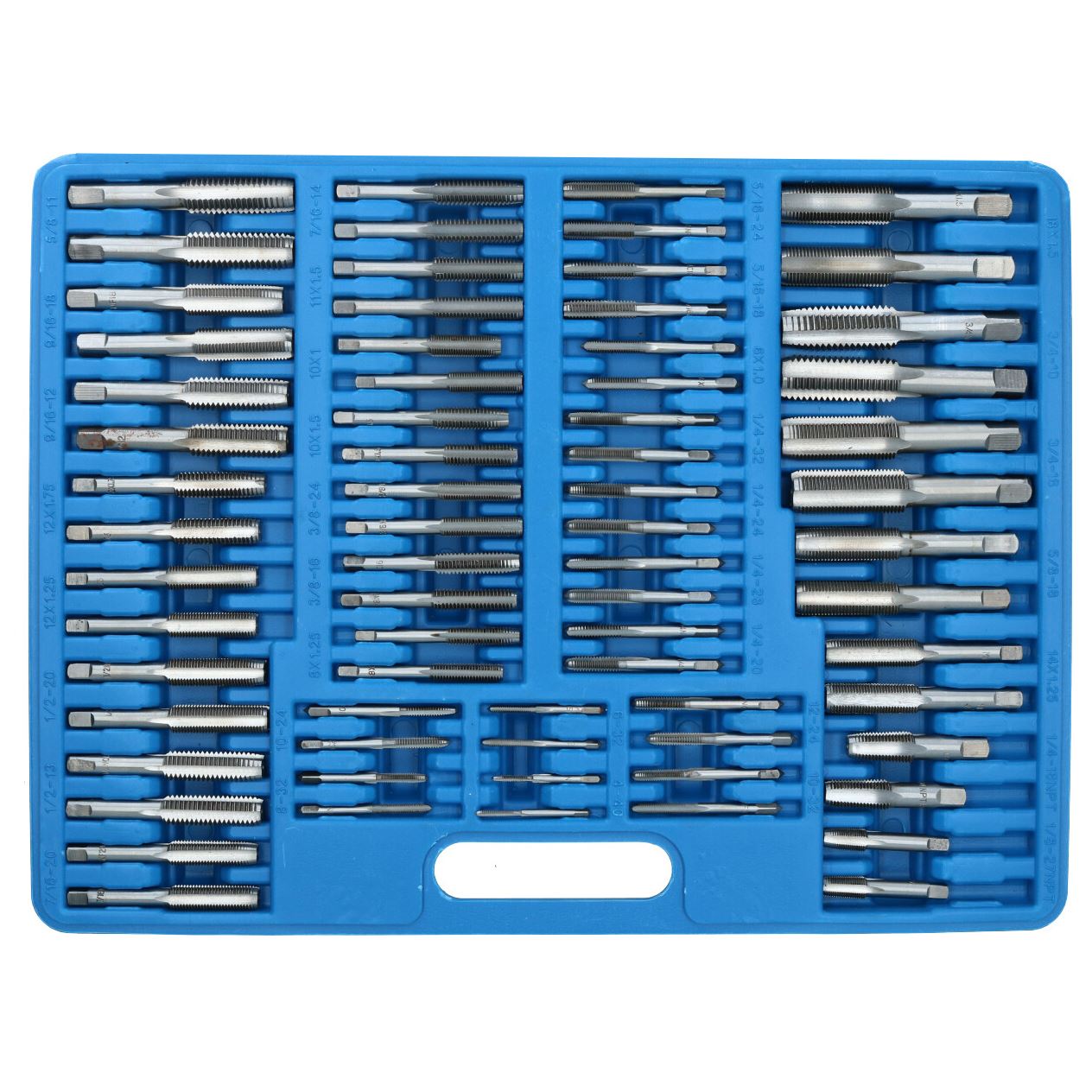 UNF, NS & UNC (SAE) & Metric Tap & Die Set 110pc  AT227