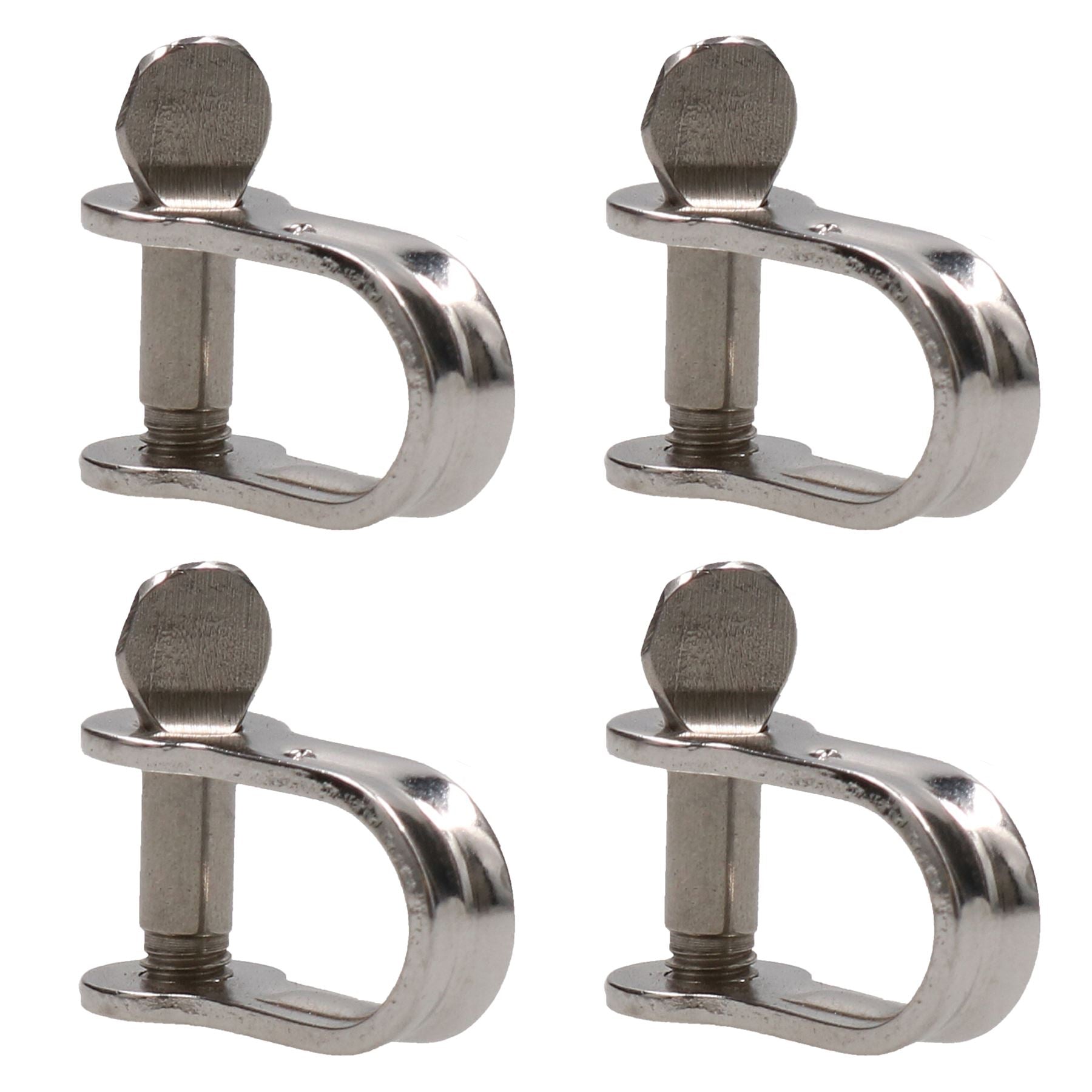 5mm Stainless Steel Strip Dee Shackle Marine Grade 316 Stainless Steel