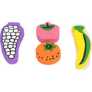 Small Animals Boredom Breaker Woodies Fruit Shaped Nibble Stix Toy 4pk