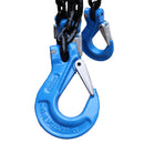 4 Leg Lifting Chain Sling with Clevis Grab Hook 2 Metre 8mm Chain WLL 4.26 Ton