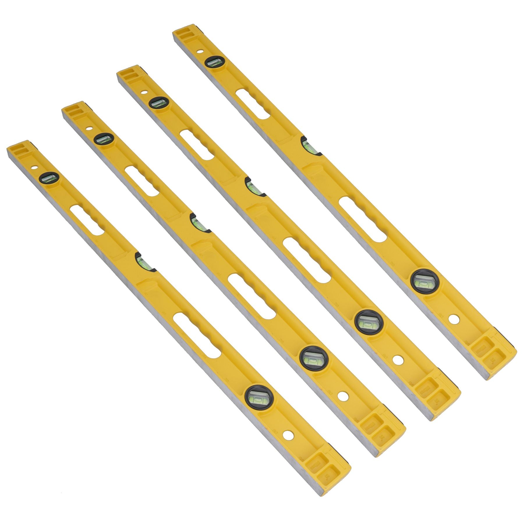 Heavy Duty Cast Aluminium Spirit Level With 3 Vials Builders 36 Inch (915mm)