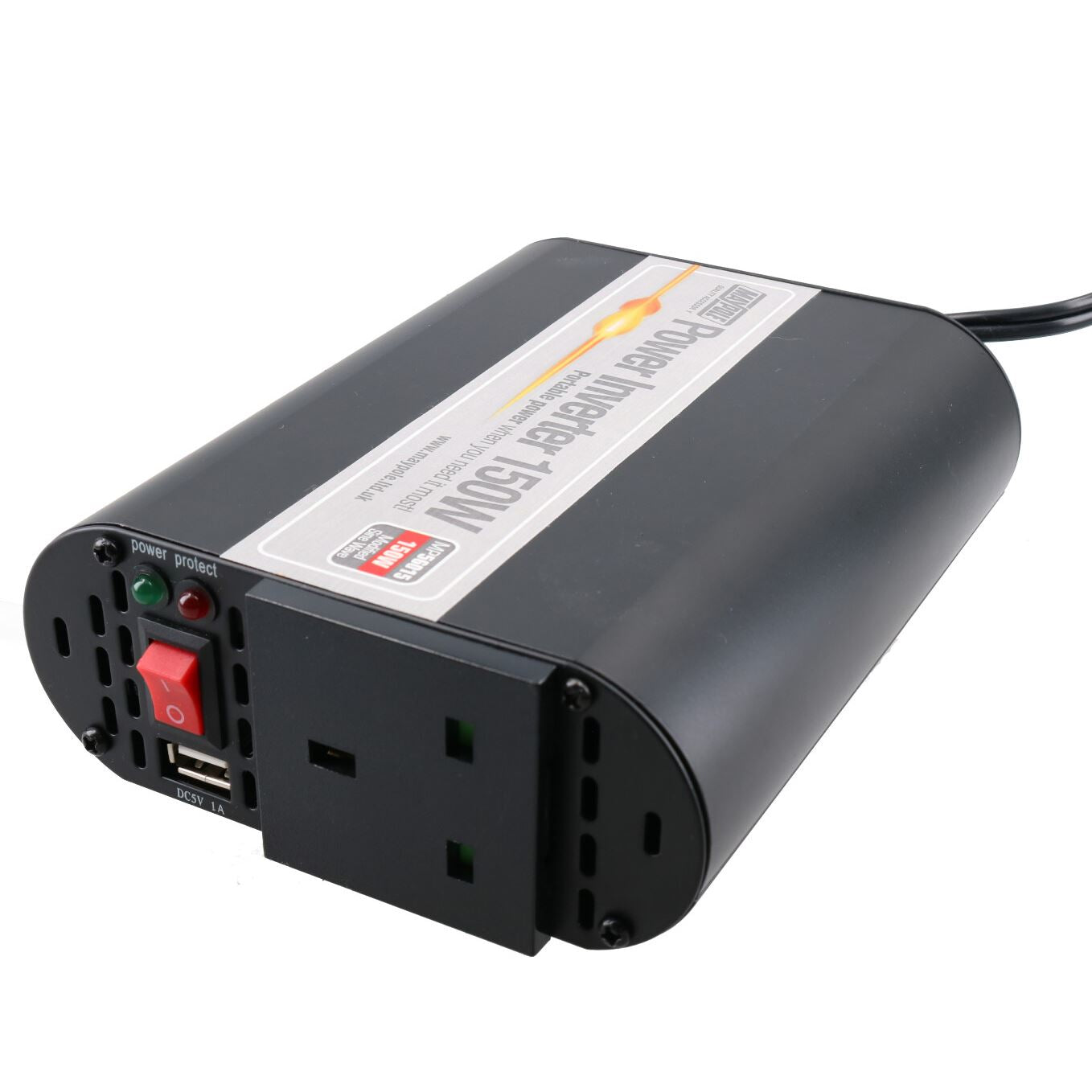 Professional 150w / 300w Peak Power Inverter 12v DC to 230V AC