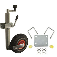 Heavy Duty Pneumatic Jockey Wheel with Clamp Mount for Erde Daxara TR005_TR184