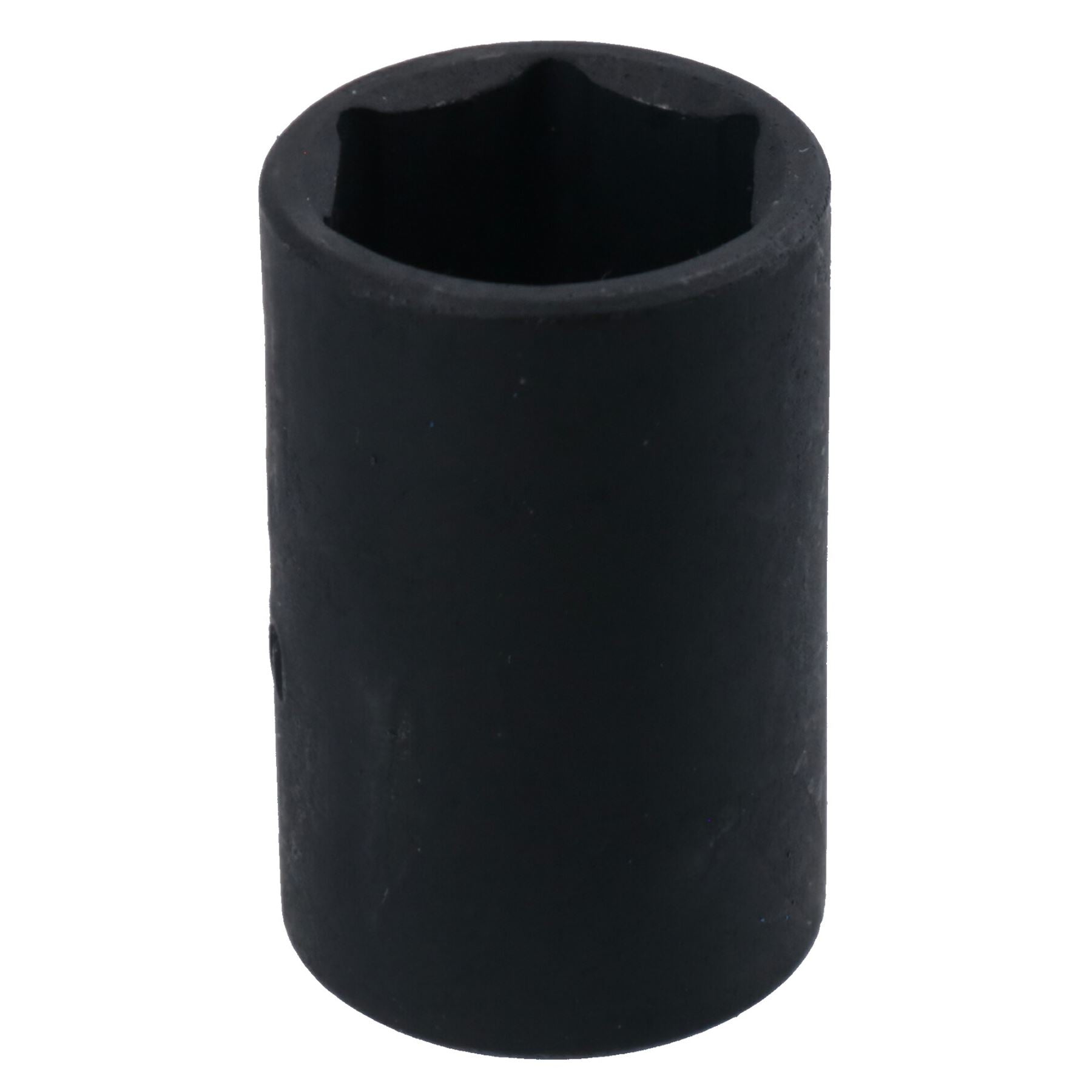 3/8in Drive Shallow Stubby Metric Impacted Impact Socket 6 Sided Single Hex