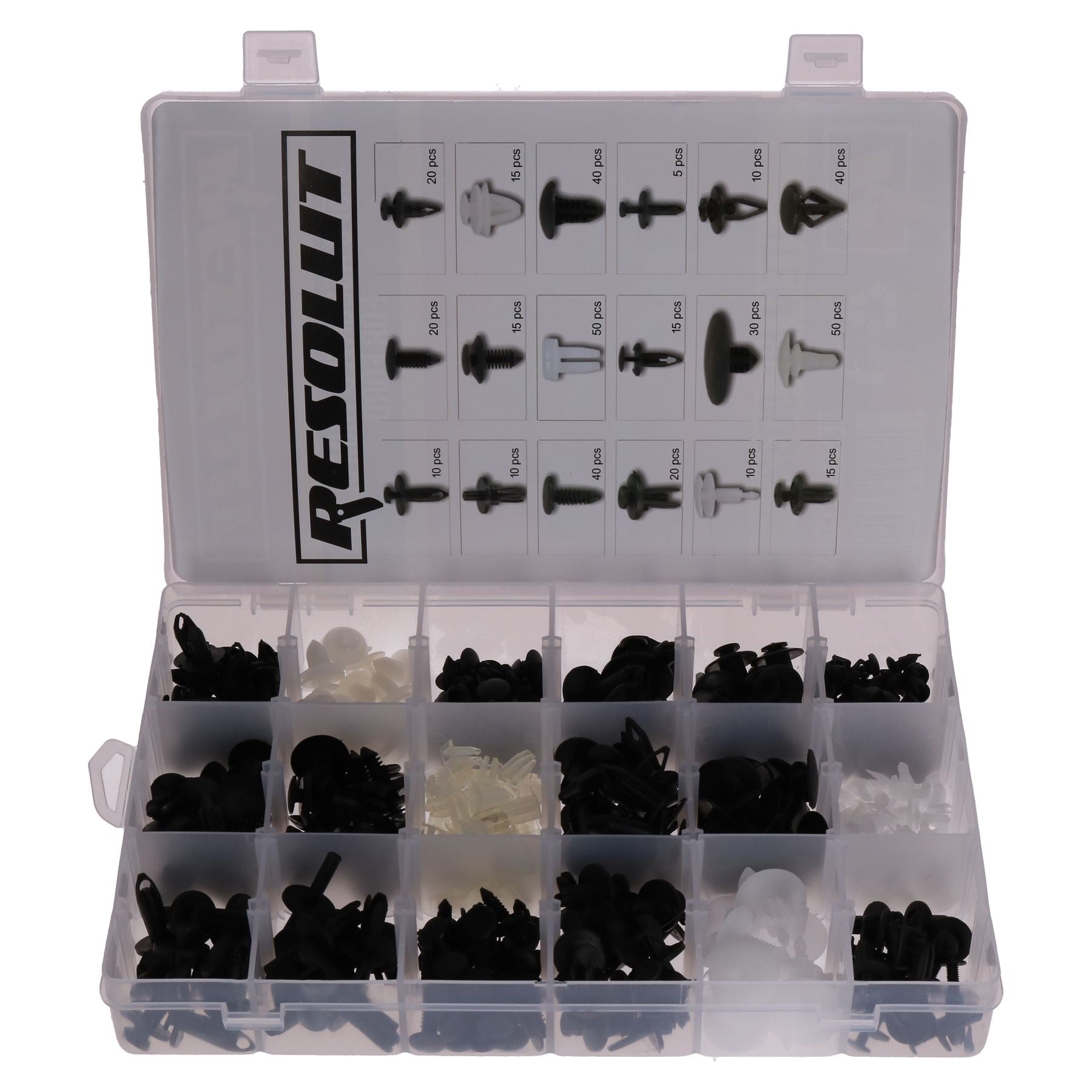 Ford Trim Clips Rivets Retaining Retainer Grommet Clip 300pc Assortment Fixings