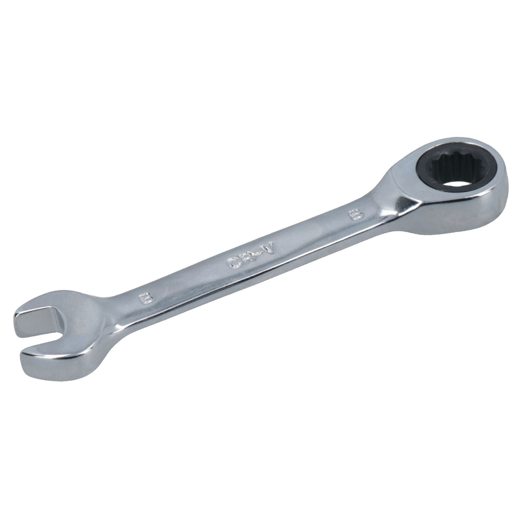 Metric MM Stubby Ratchet Combination Spanner Wrench 72 Teeth 8mm – 19mm